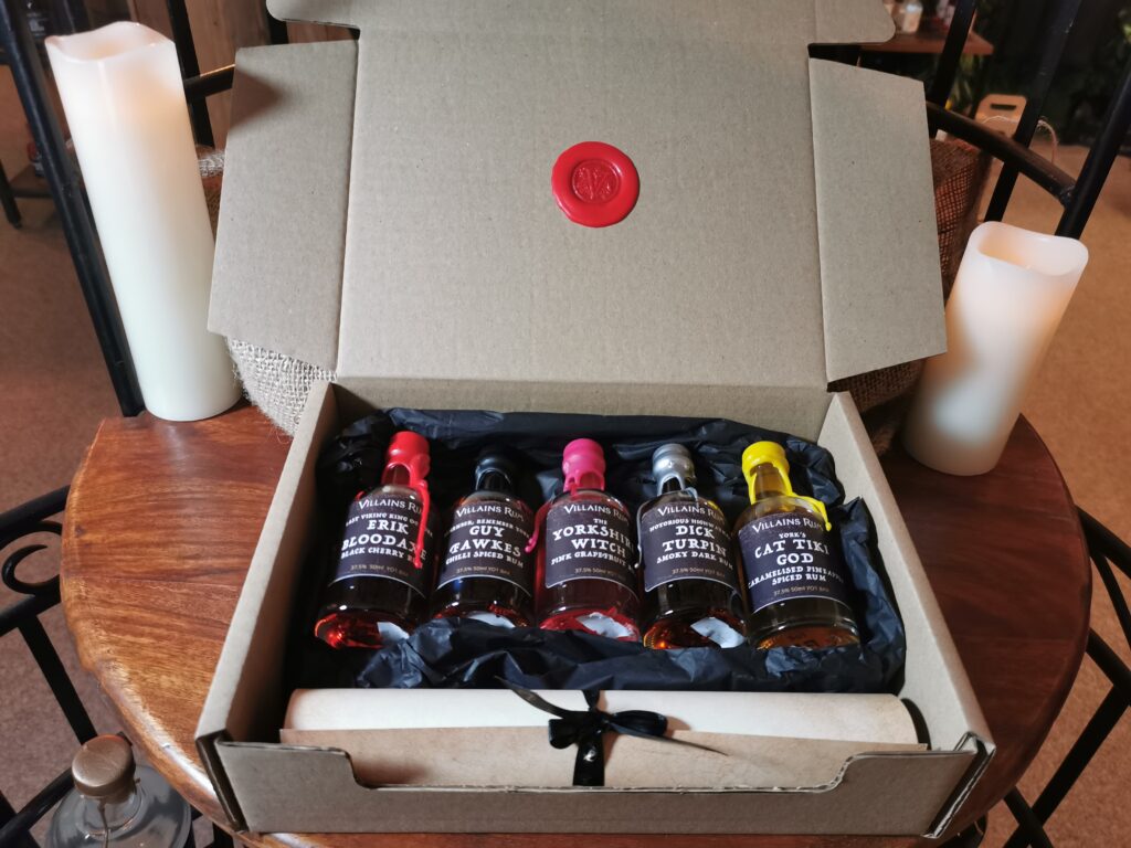 Villainous Five - Mini Rum Gift Set