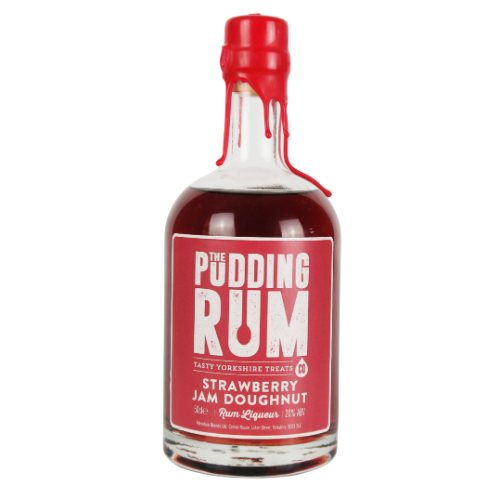Strawberry Jam Doughnut Rum Liqueur - Pudding Rum Company