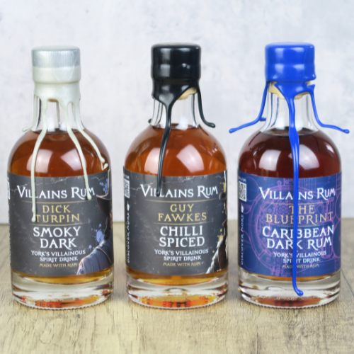 The Classic Villain Trio (Rum Lovers) - 3 x 20cl Gift Pack