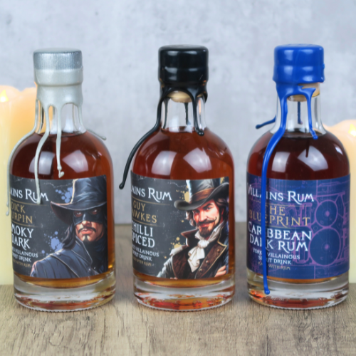 The Classic Villain Trio (Rum Lovers) - 3 x 20cl Gift Pack - Image 3